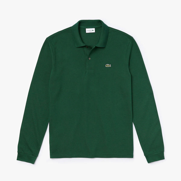 Men's Long-sleeve L.12.12 Polo Shirt Green